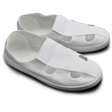 white Clean room work shoes dust-free work shoes anti-static PU PVC sole safety shoes